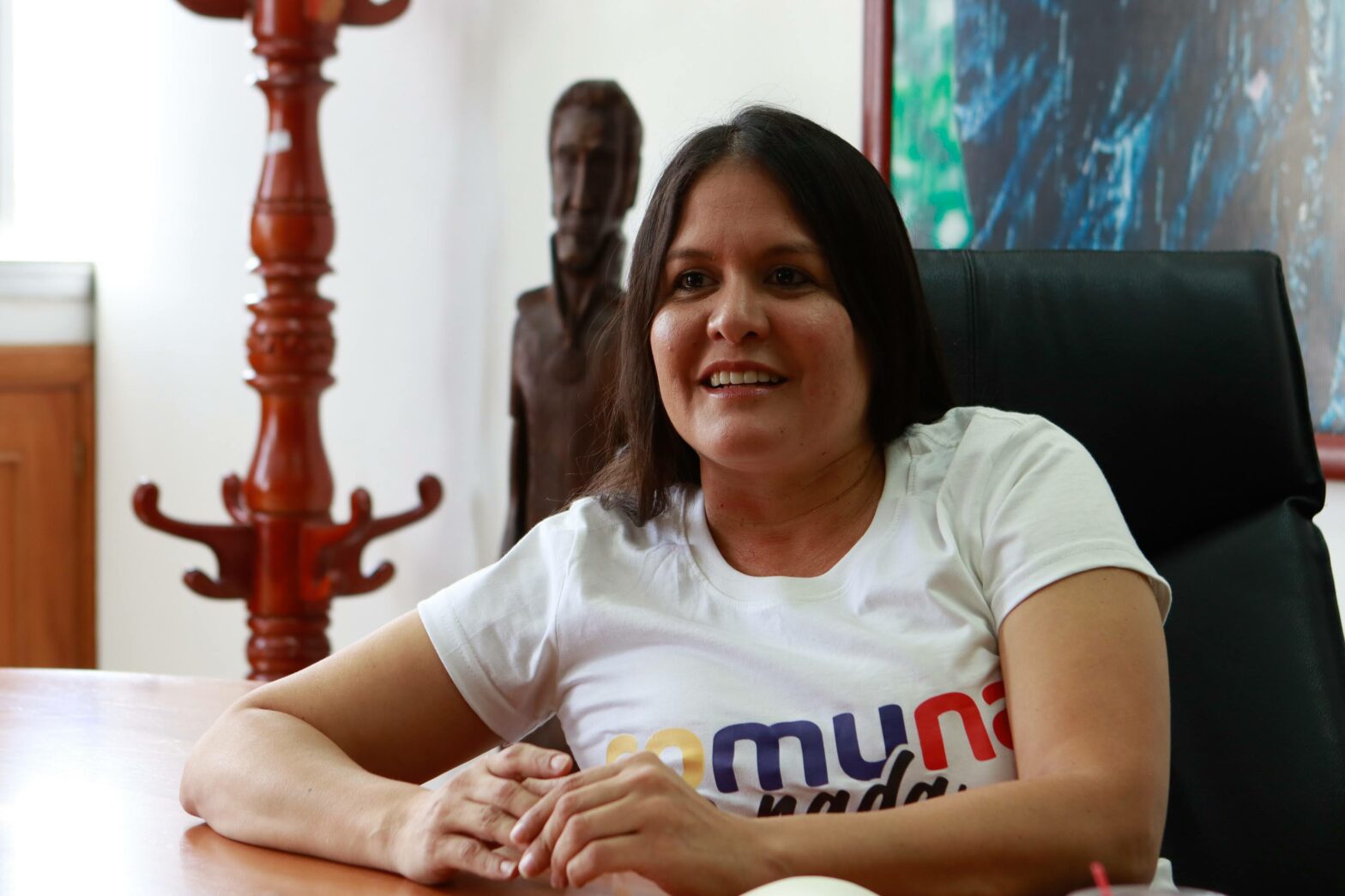 Entrevista Eulalia Tabares presidenta de Fundacomunal (1)
