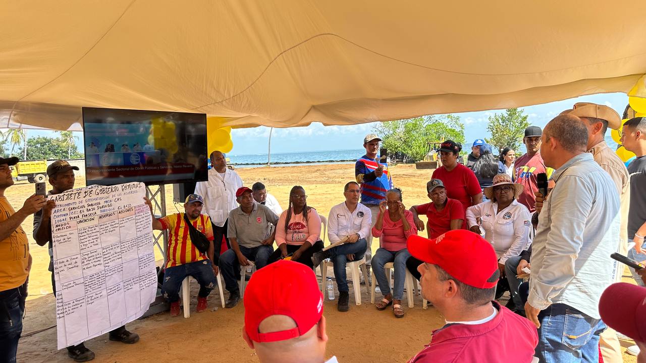 Ministro Jorge Arreaza en Gabinete Comunal, estado Zulia.