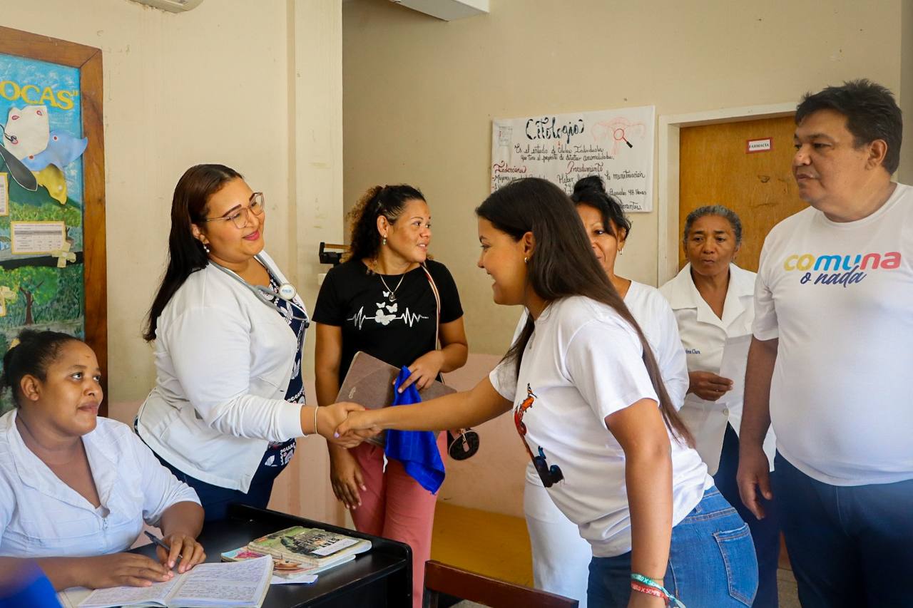 Comuna Todos Unidos por el Río Ricoa muestra avances de los trabajos de rehabilitación del ambulatorio rural tipo III de Las Dos Bocas