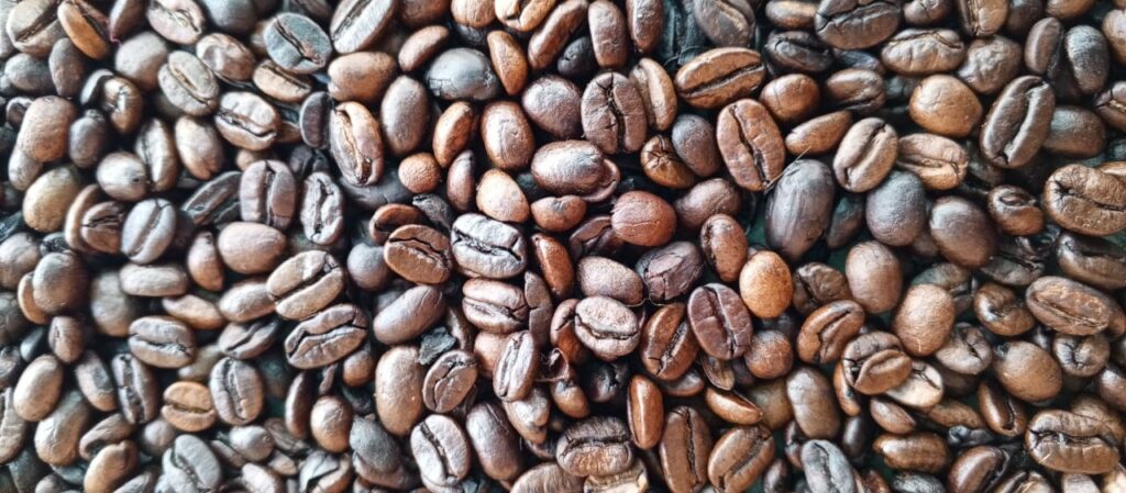 Granos de café venezolano.